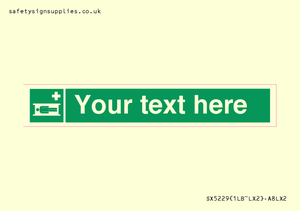 Custom Stretcher Sign